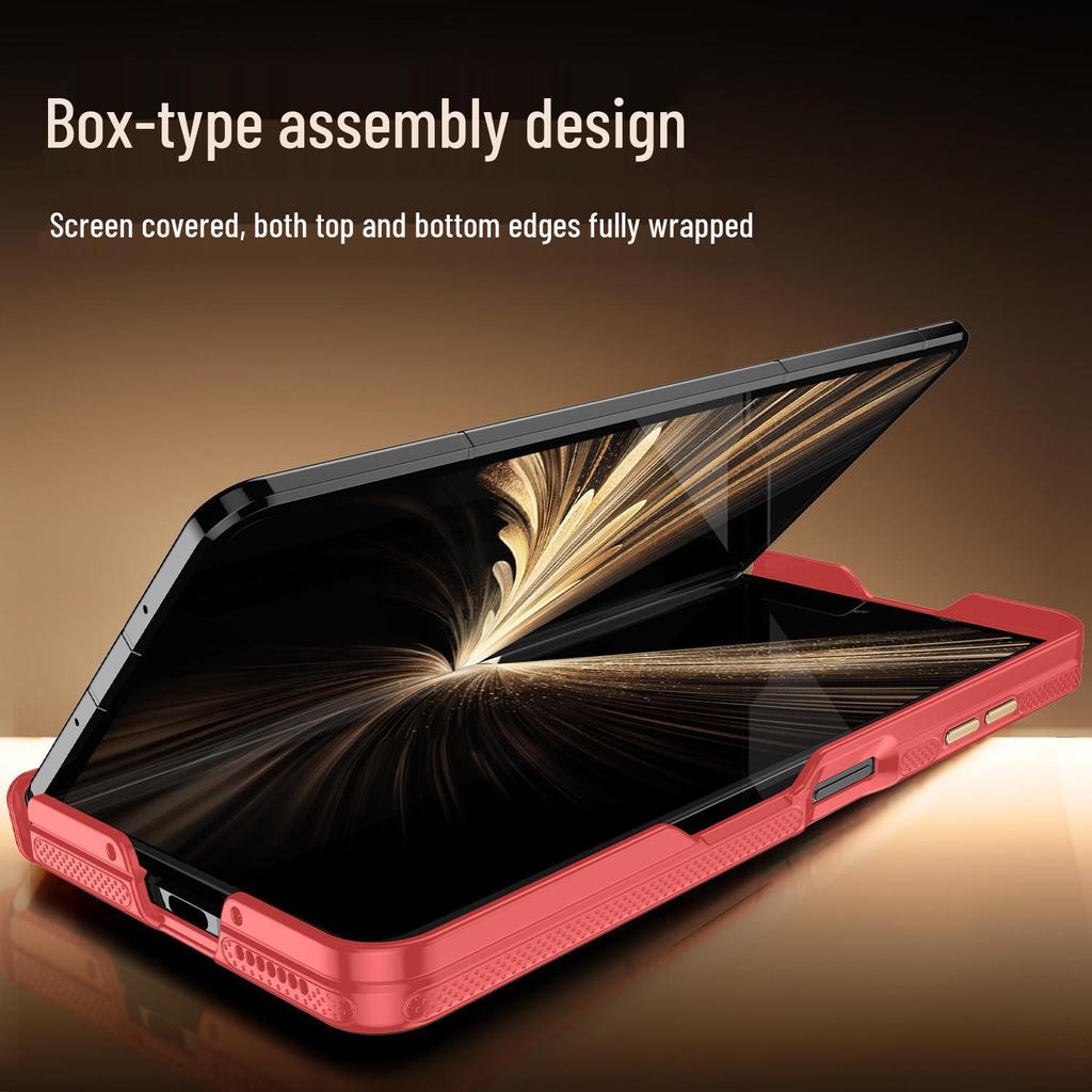 T2 Universalfäste: Fodral av boxtyp med full täckning, fallsäkert för Honor Magic V5