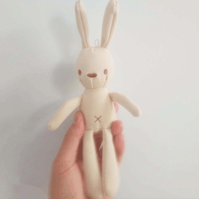

Милый кролик кулон брелок модное животное плюшевая кукла кулон для рюкзака брелок 22 cm