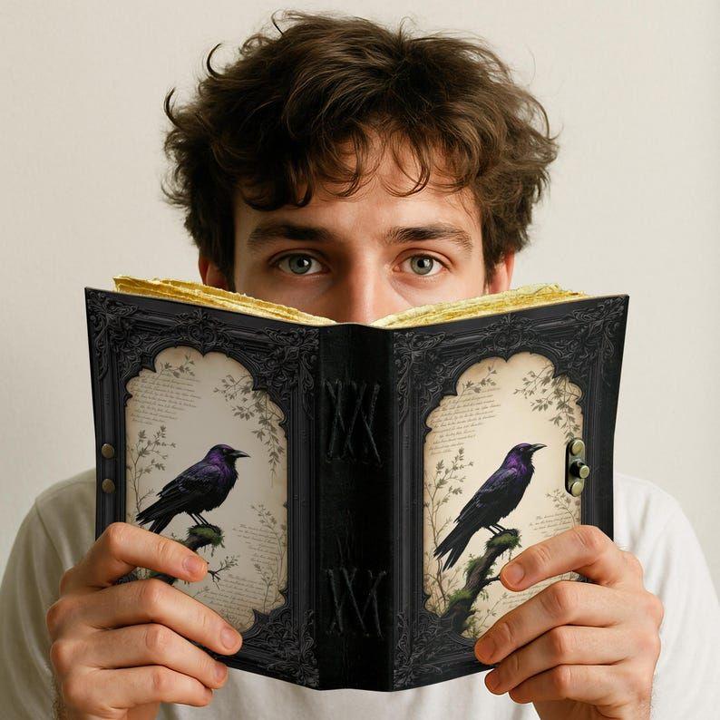 Leather Journal: Gothic Grimoire Book of Shadows