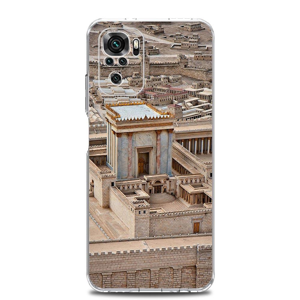 Jerusalem Building Soft TPU Phone Case For Xiaomi Redmi Note 15 14 13 12 4G 10 11 Pro Plus 5G 14C 13C 12C 10C 9A Cover