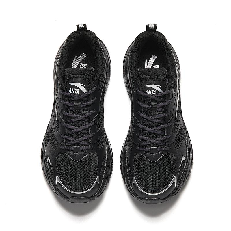 Anta OG800 Low Top Casual Shoes Men's Black Sneakers 912538821-4