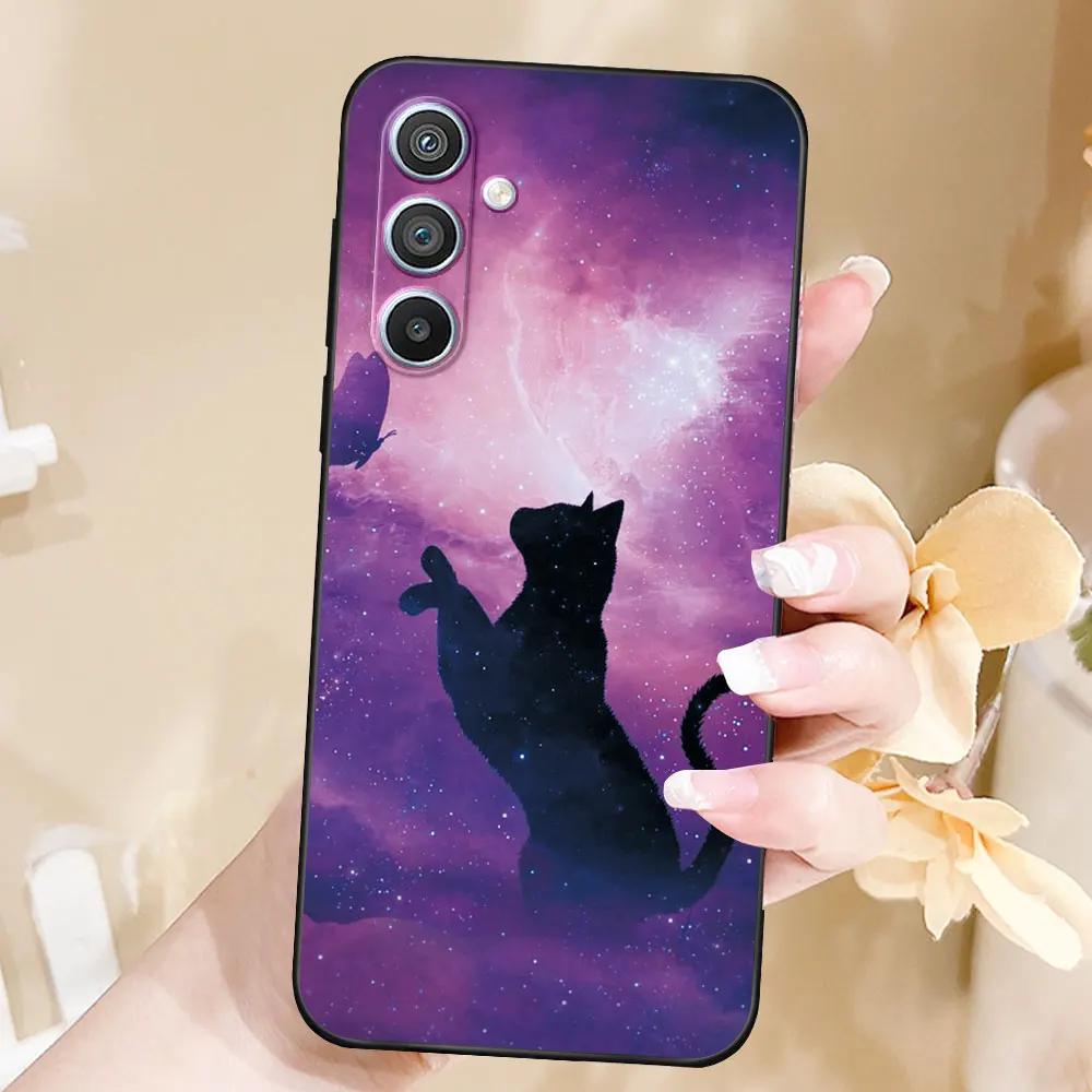 Case For Samsung A54 5G Coque TPU Soft Silicone Fashion Phone Funda For Samsung Galaxy A54 5G A54 A 54 Case Bumper Cover Capa
