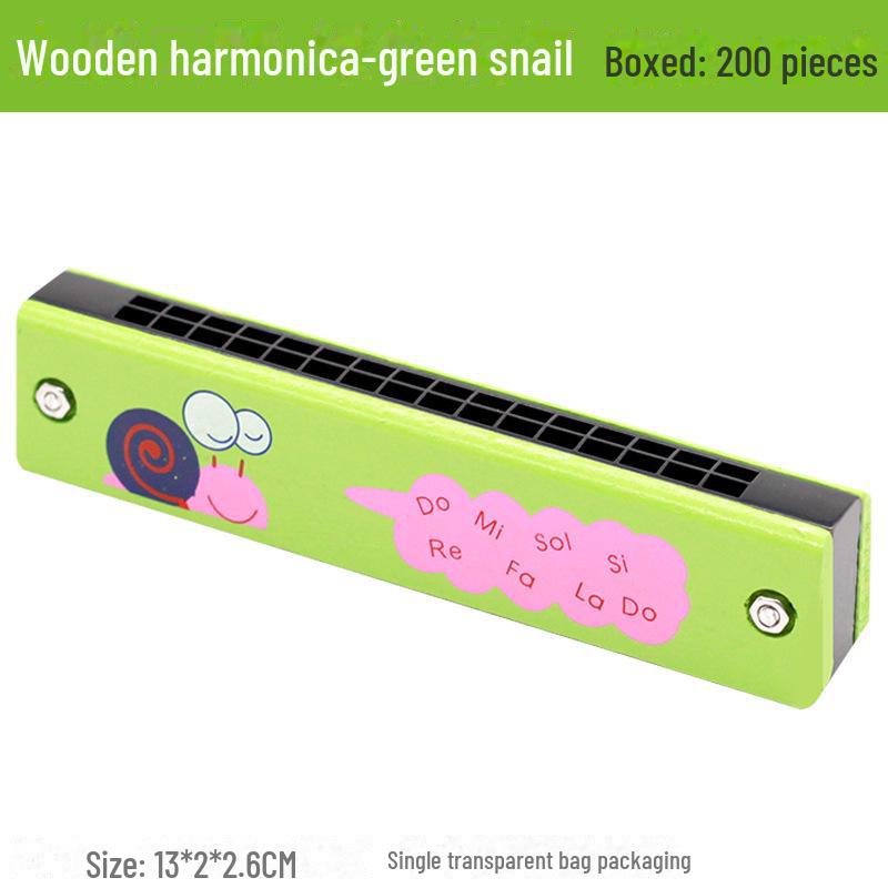 Hochwertige Mundharmonika aus Holzlegierung – das perfekte musikalische Geschenk für Kindergarten- und Grundschüler