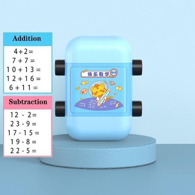 Roller Digital Teaching Stamp Multiply Divide Addition Subtraction Maths Reusable Calculation Educational Exercises Within 100