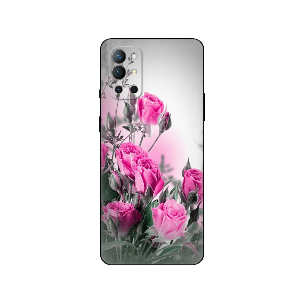 Pro OnePlus 9 Pouzdro Pro OnePlus 9 Pro Pouzdro Pro OnePlus 9R Pouzdro Silikonový zadní kryt na telefon One Plus 9 EU/NA R 9Pro 5G černé tpu pouzdro