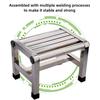 Stainless Steel Square Stool Bathroom Waterproof Shower Stool Household Thickened Anti Slip Small Chair