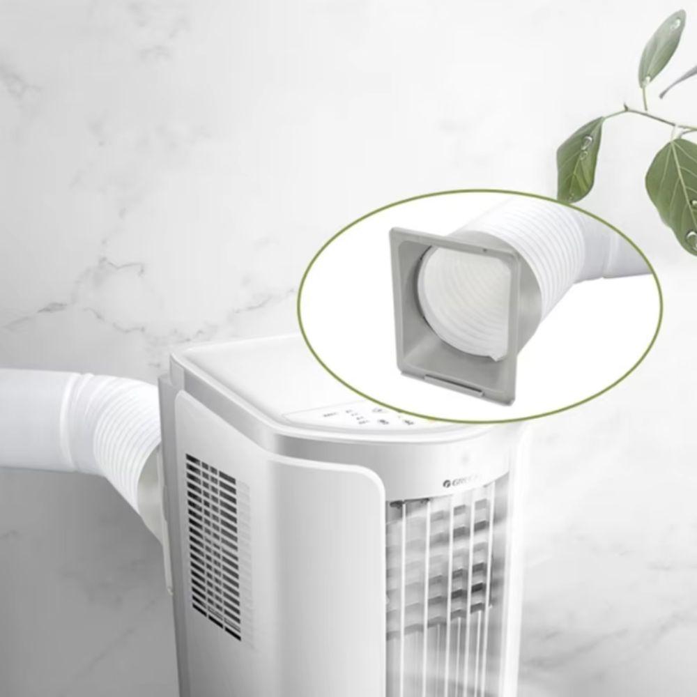 Portable Wind Shield Adjustable Tube Connector Connector Exhaust Hose  Indoor Use