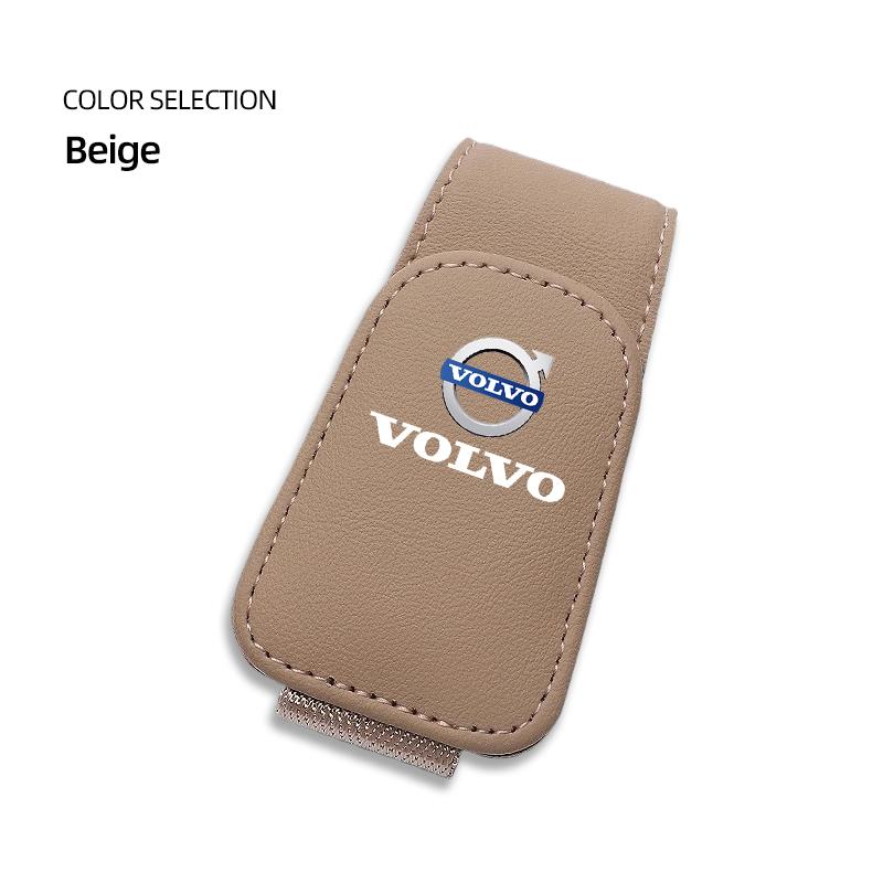 Car Interior Glasses Storage Clip Car Visor ID Card Storage Bracket For Volvo Xc60 Xc90 V40 V60 S60 V50 V90 S80 C40 XC40 V70 C30