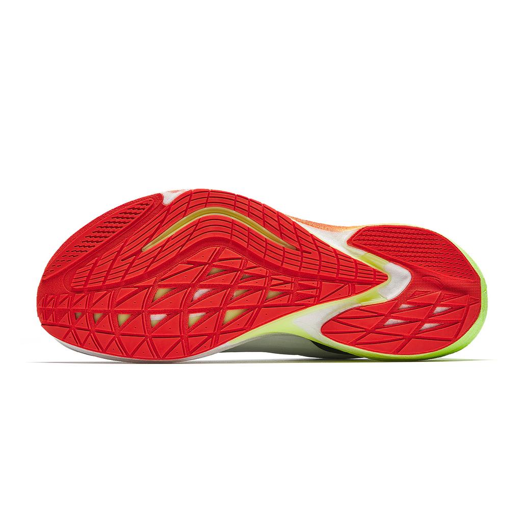 Anta Mach 6 Comfortable Fabric Rubber Low-Top Running Shoes Men sneakers Gray Yellow Silver 112615583-9