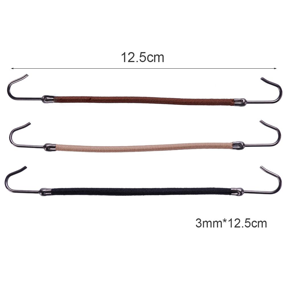 10pcs Women Elastic Hair Bands Gum Hook Ponytail Clip Holder Rubber Braids Hair Styling Tools Hair Accessories Gifts For Women
