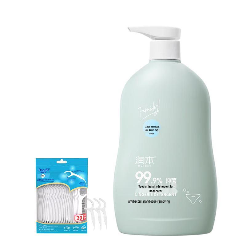 

Dental Floss Sticks & Underwear Detergent Combo
