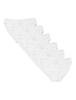 Amazon Essentials Breathable Cotton Size XL 6-Pack High-Cut Panties, Women's, White,