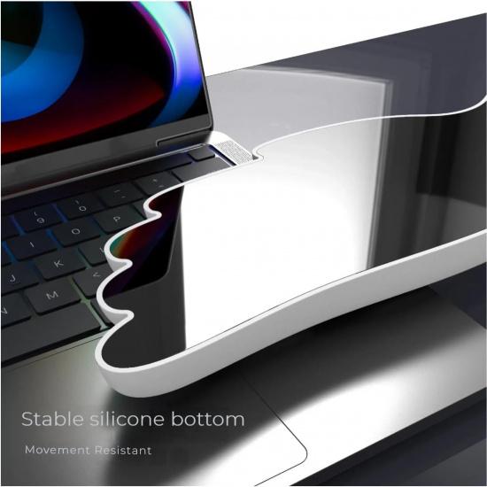 Angel Wing Wrist Rest Ergonomic Memory Foam Wrist Rest for Computer Keyboard Mouse Set, Cute Gaming Keyboard Cushion Hand Support PU Leather Surface