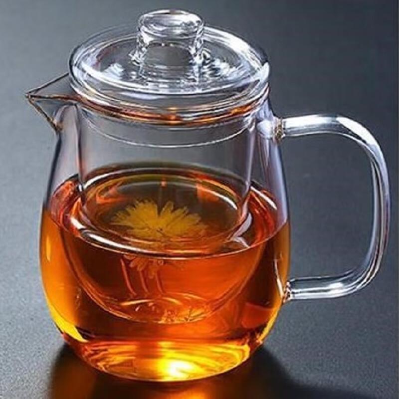 Shangqi High Borosilicate Glass Teapot with Infuser - Large Penguin Design