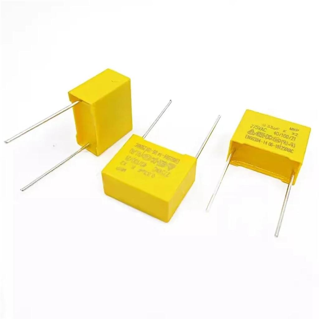 MKP X2 275V 0.022UF 223K Capacitor 275VAC 0.01 0.022 0.033 0.047 0.068 0.1 0.15 0.22 0.33 0.47 0.68 1UF 1.5 2.2 UF(10PCS 0.22UF 10mm)