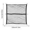 Truck Bed Cargo Net Highly Elastic Heavy Duty Truck Net Mesh Organizer For Trunk Moving Shelf Ceiling Road Outdoor
