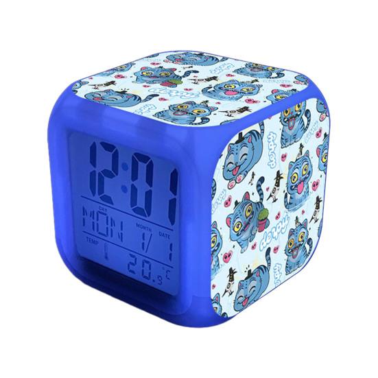 

Small Digital Alarm Clock with LED Display for Bedrooms Bedside Battery Operated Electric Clock with Large P