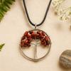 Tree of Life Red Jasper Pendant