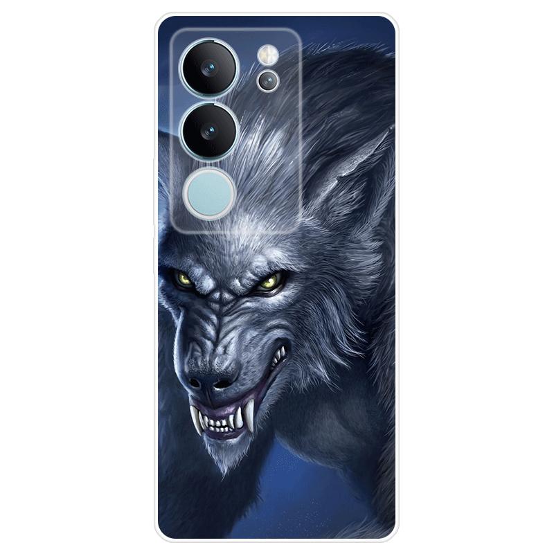 For Vivo V29 Casing TPU Painted Back Cover Vivo V29 Soft Silicone Case