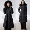 Women's New Fur Collar Fashion Hooded Cold Fluffy Thickened Warm Loose High Quality Fabric Leisure Outdoor Travel Sports Cotton Coat Jacket