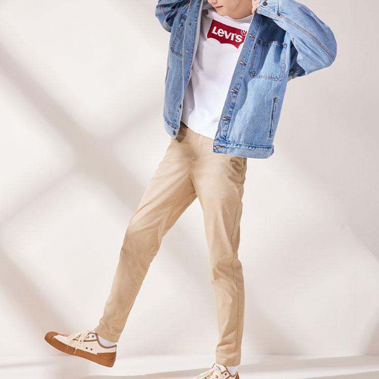 Levis Vintage Collar Casual Denim Jacket Men Jackets Blue A0640-0000