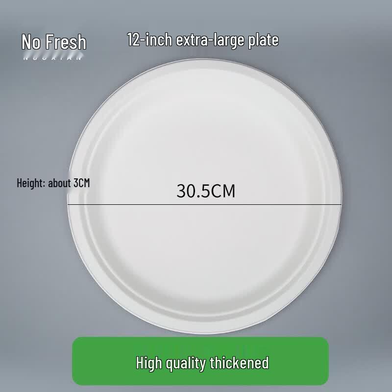 Small Round Disposable Paper Plates