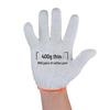 Men's Durable White Cotton Nylon Work Gloves for Construction