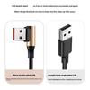 Quick Charging USB Type C Cable Short Length Premium Braided Material for Fast and Reliabled Charging