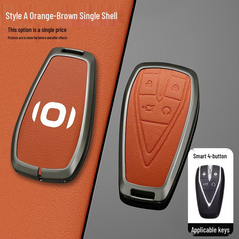 

Changan Qiyuan Q05 125MAX Key Cover: Fits 24 Models, Metal Shell for A05/A06/A07 Remote Lock