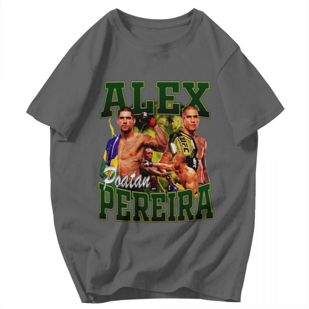 Men T Shirt Alex Pereira Retro Idea Y2K Graphic Anime Unisex Clothes T Shirts