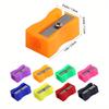 5/10/20pcs Pencil Sharpeners Colorful Mini Handheld Pencil Sharpener Small Manual Pencil Sharpeners for School Classroom JXB