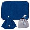 Nishikawa Snoopy Sauna Hat Sauna Hat Cotton Towel Plain with Made In XT94606661 PN4674 Imabari-made & Set, 21x18cm, Washable, 100% Fabric, One-Point
