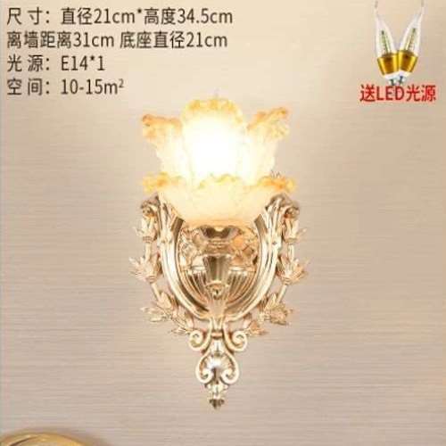 Candelabre europene Vila de lux Candelabru camera de zi Atmosfera simpla Dormitor Lumanare Lampa de cristal Lumini calde pentru restaurant