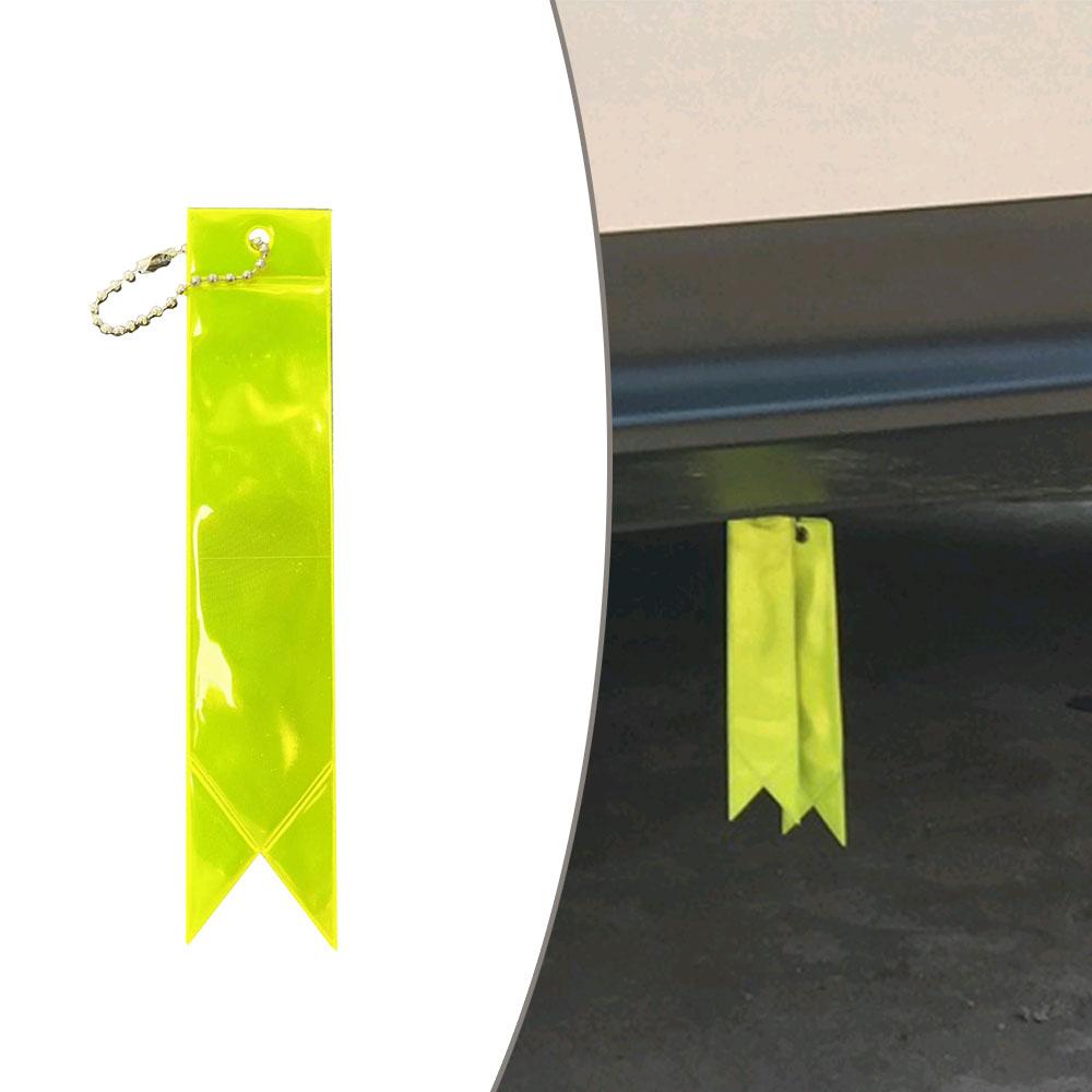 PVC Reflektierender Anhänger Schlüsselanhänger Nacht Hochglanz Sicherheitsmarkierung Reflektierstreifen Auto Bunte Reflektoren Ornamente Autodeko