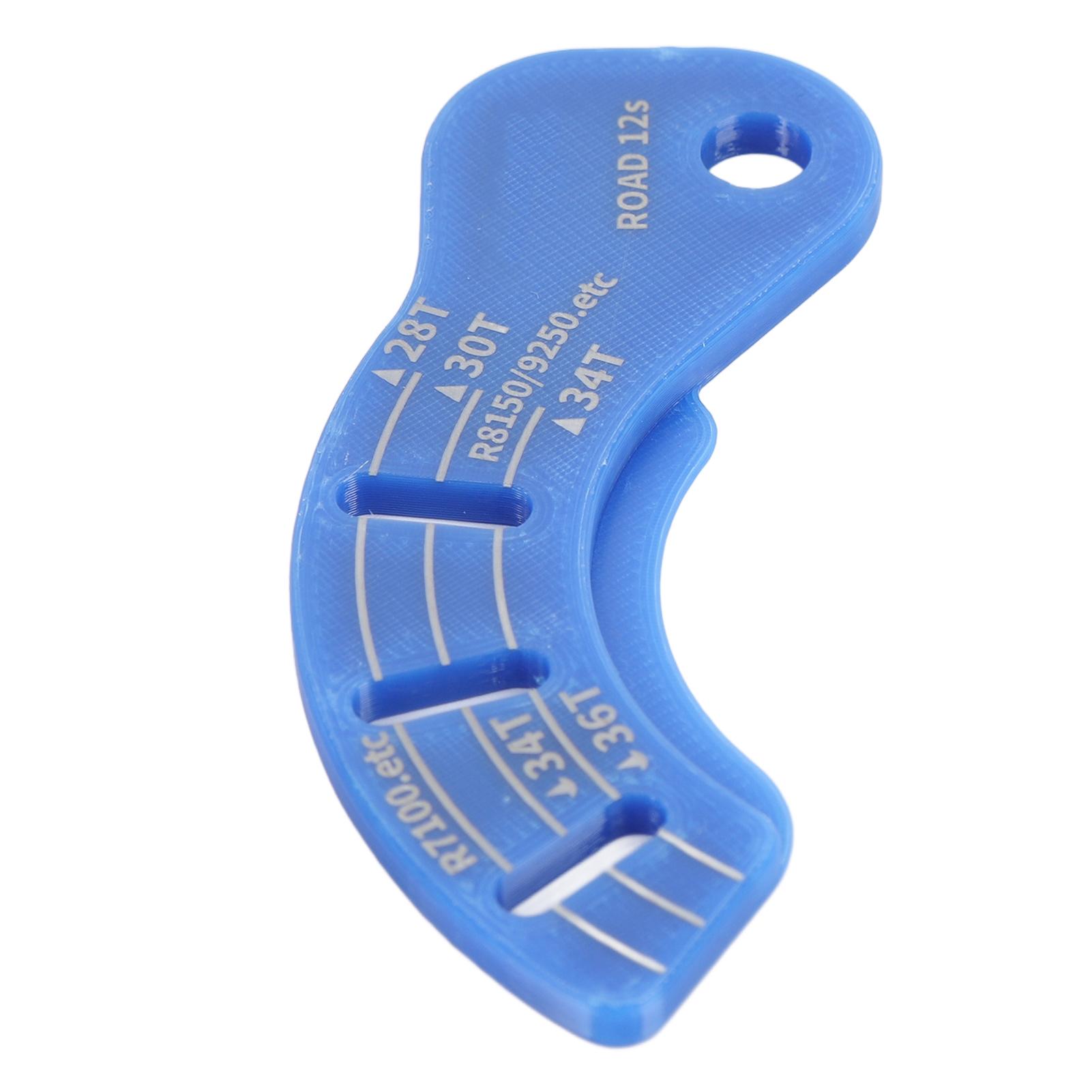 

Road Bike 12 Speed Electric Rear Derailleur Adjuster Adjustment Gauge Guide Tool Chain Gap Tool Plastic