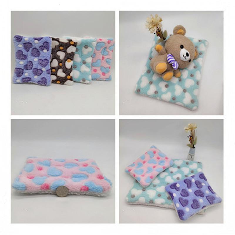 Small Animal Guinea Pig Hamster Bed House Winter Warm Squirrel Hedgehog rabbit Chinchilla Bed mat House Nest Hamster Accessories