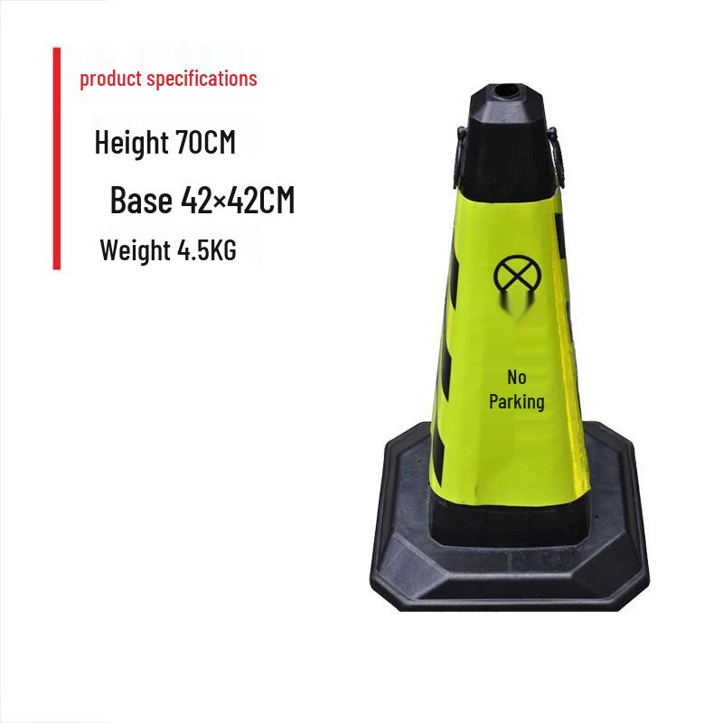 Brangdy Rubber Reflective Safety Cone