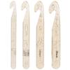1set ABS Big Size Crochet Hook Set, Yarn Sweater Knitting Needles, Suitable for DIY Weaving Creative Yarn Handicrafts Blanket
