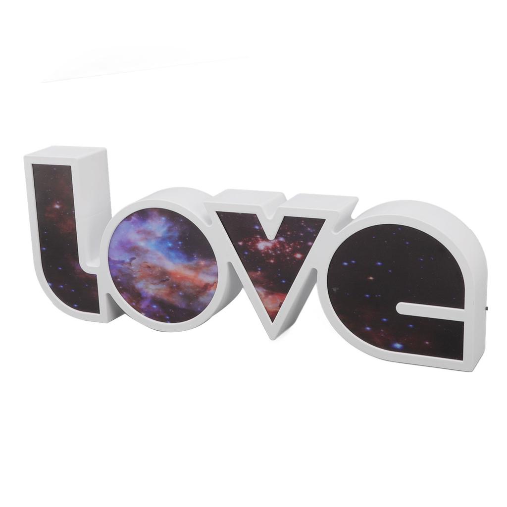 Love Letter Light LED USB and Battery Power Supply White Light Love Sign Decorations Light for Birthday Festival