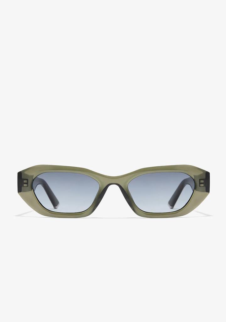 Meike UV Dark D.Franklin Sunglasses, Protection, Green/Gradient Smoke, Men's & Women's