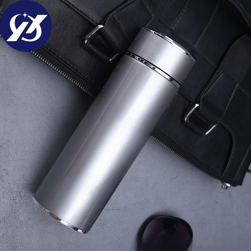 304 Stainless Steel Vacuum High-Grade Insulated Bottle Business Men and Women Gift Cup Tea Cup Printing Lettering