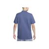 Nike Sportswear Classic Soft Comfortable Solid Color Short Sleeve Polo Shirt Men Tops Diffused-Blue CJ4456-491