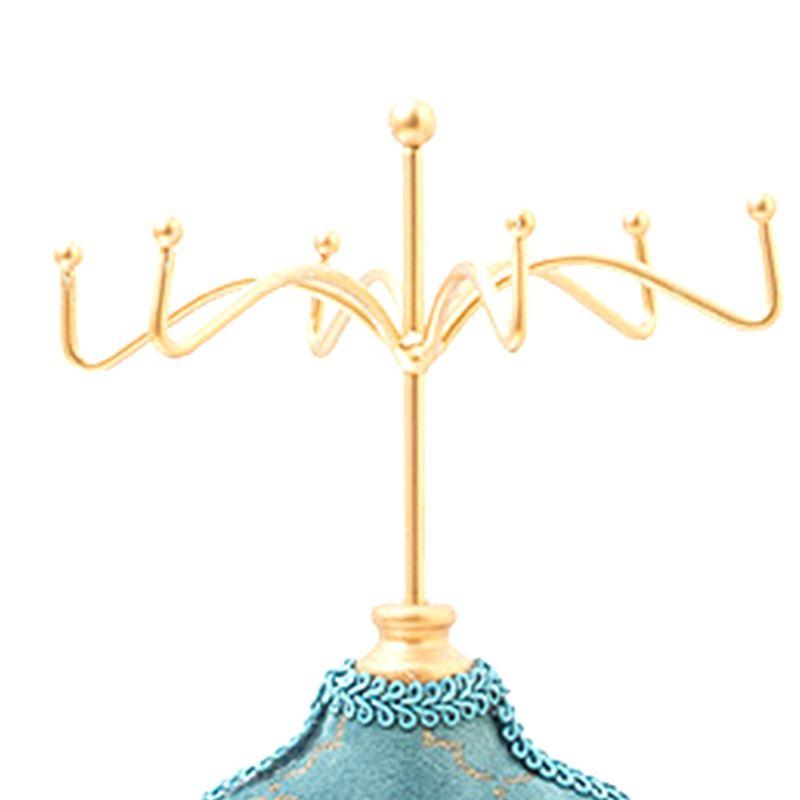 A20F-Jewelry Display Stand Necklace Jewelry Stand Holder Display Earring Necklace Bracelet Rings Organizer Display Stand