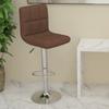 Day and Night - Day and Night Brown Fabric Kitchen Stool