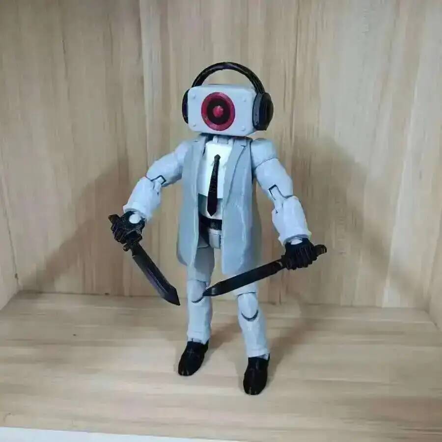 Dummy 13 Skibidi Toilet Figurines Skibidi Toilet Figurine articulée Jouet Art Skibidi Toilet Figurine Homme Télé Speakerman Boîte Aveugle