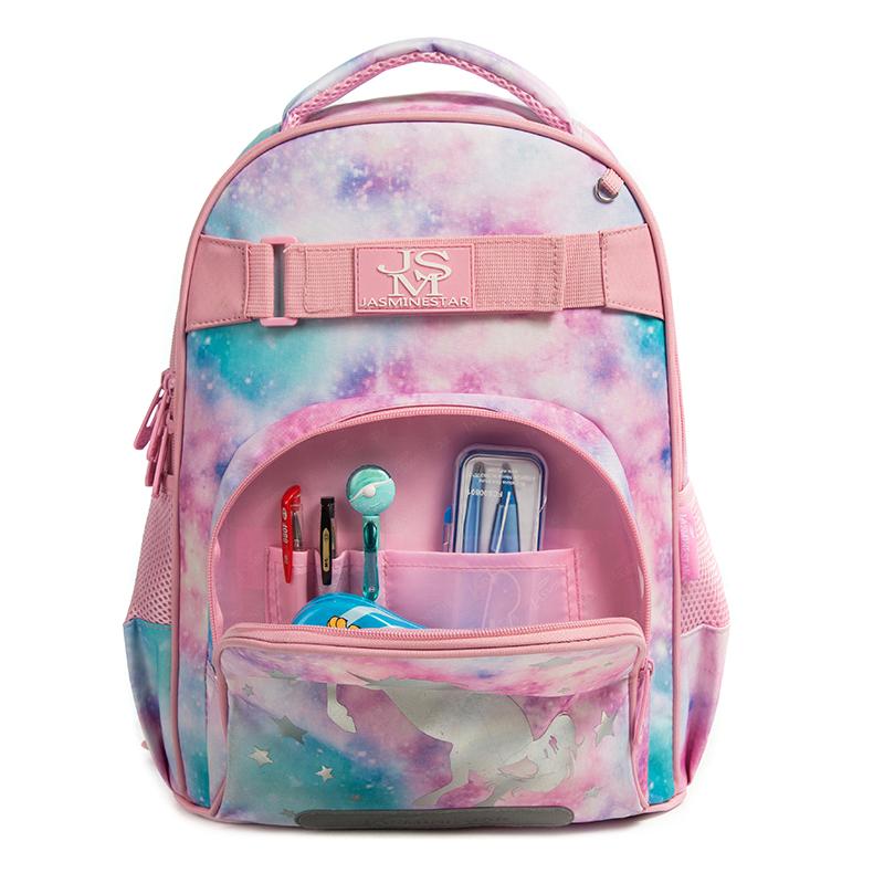 3PCS Creative Fashion Schoolbag Cute School Backpack Kids Waterproof Cartoon Pattern Unicorn Dinosaur School Bags For Girl Boy
