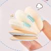 5Pcs Flocking Sponge Makeup Fixing Concealer Finger Puff Funny Cloudy Puff Set Box Soft Skin Dry Wet Dual Purpose Air Cushion