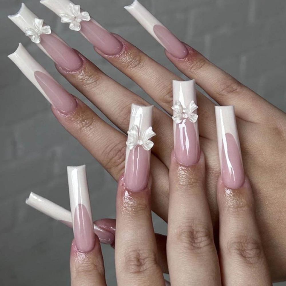 

Wearable Fake Nails Press on Nails False Nail Waterproof Nail Tips Girl