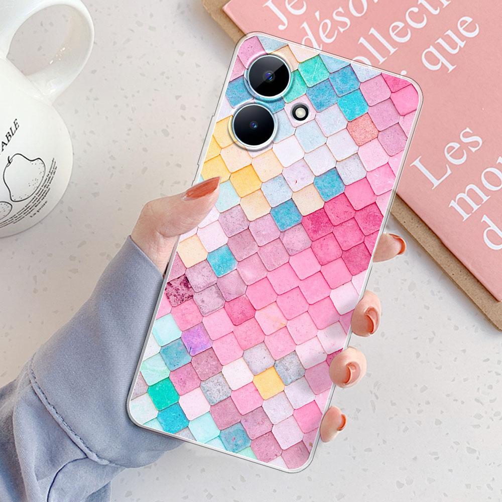 Per Custodia Realme Note 60 Per Copertura Realme Note 50 Bumper Antiurto Trasparente Morbido Silicone Custodia Telefono per Realme Note60 50 Funda