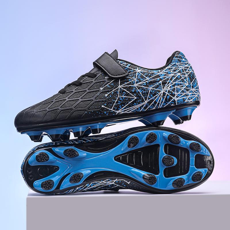 New Men Kids Soccer Shoes Ultralight Football Boots Grass Boys Cleats Non-Slip Match Professional Training Shoes Drop Shipping
